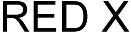 RED X trademark