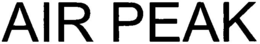 AIR PEAK trademark