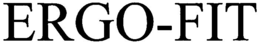 ERGO-FIT trademark