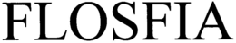 FLOSFIA trademark