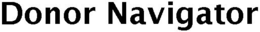 DONOR NAVIGATOR trademark