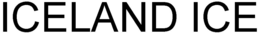 ICELAND ICE trademark