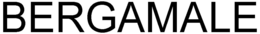 BERGAMALE trademark