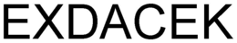 EXDACEK trademark