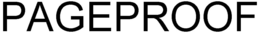 PAGEPROOF trademark