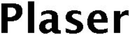 PLASER trademark