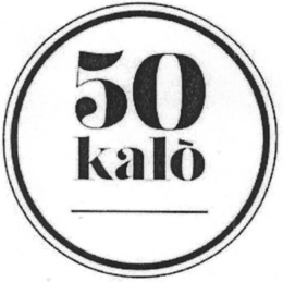 50 KALÒ trademark
