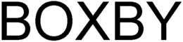 BOXBY trademark