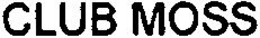 CLUB MOSS trademark