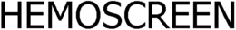 HEMOSCREEN trademark