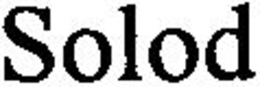 SOLOD trademark