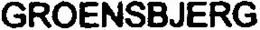 GROENSBJERG trademark