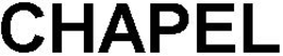 CHAPEL trademark