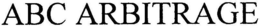 ABC ARBITRAGE trademark