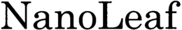 NANOLEAF trademark