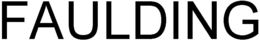 FAULDING trademark