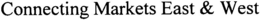 CONNECTING MARKETS EAST & WEST trademark