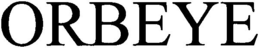 ORBEYE trademark