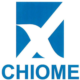 X CHIOME trademark