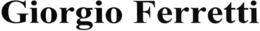 GIORGIO FERRETTI trademark