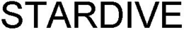 STARDIVE trademark