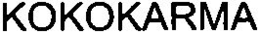 KOKOKARMA trademark