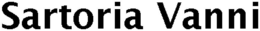 SARTORIA VANNI trademark