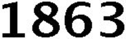 1863 trademark