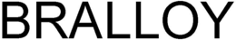 BRALLOY trademark