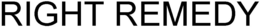 RIGHT REMEDY trademark