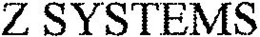 Z SYSTEMS trademark