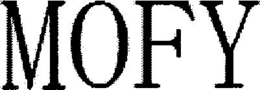 MOFY trademark