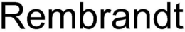 REMBRANDT trademark