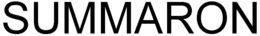 SUMMARON trademark