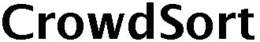 CROWDSORT trademark