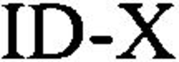 ID-X trademark