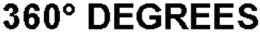 360° DEGREES trademark