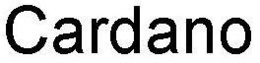 CARDANO trademark