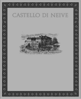 CASTELLO DI NEIVE trademark