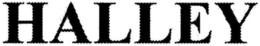HALLEY trademark