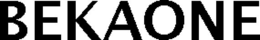 BEKAONE trademark