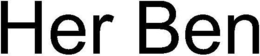 HER BEN trademark