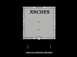 ARCHES MOULIN A PAPIER D'ARCHES trademark