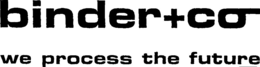 BINDER+CO WE PROCESS THE FUTURE trademark