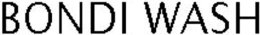 BONDI WASH trademark