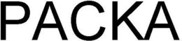 PACKA trademark