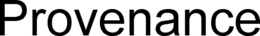 PROVENANCE trademark