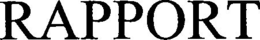 RAPPORT trademark