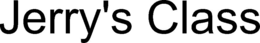 JERRY'S CLASS trademark