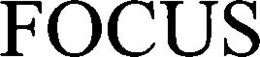 FOCUS trademark